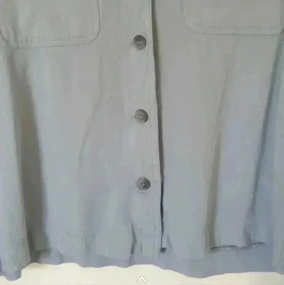 MAX JEANS button down blue xs shirt cowgirl vibes - Picture 3 of 5